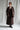 Emi Short Haori Jacket - Thick Ticking Stripe