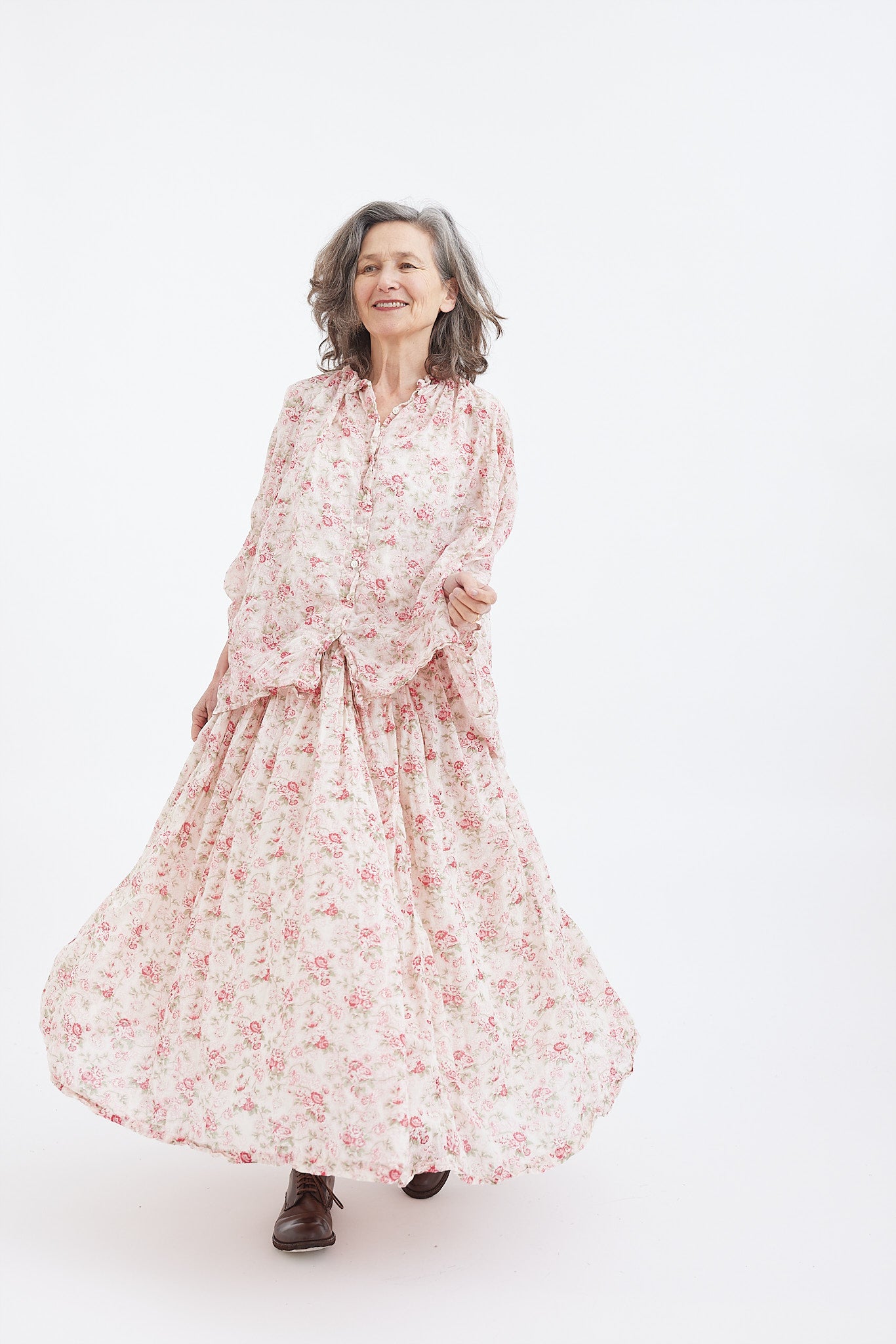 Malin Blouse - Cotton Voile - La Petite Rose