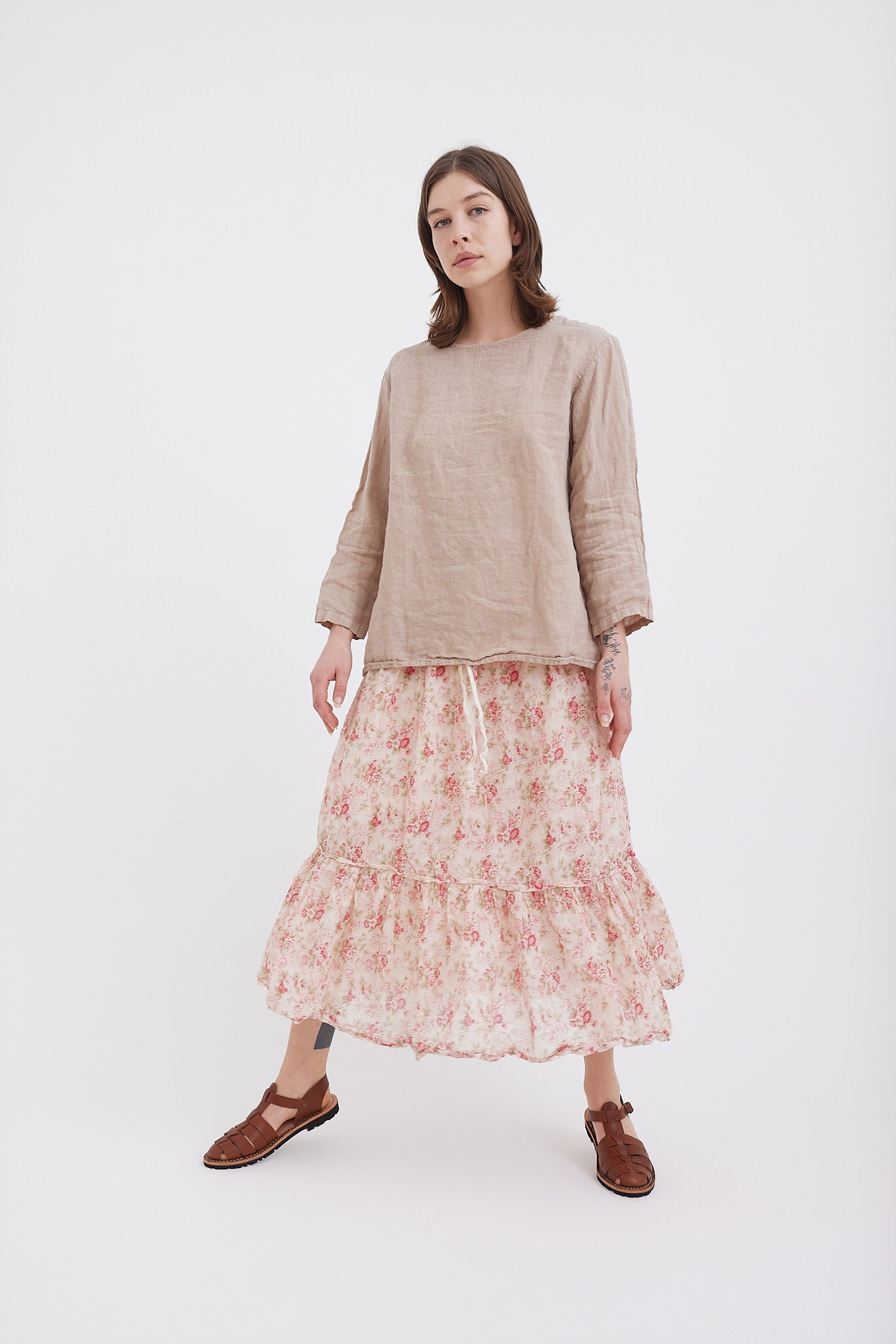 Milly Tiered Skirt - La Petite Rose
