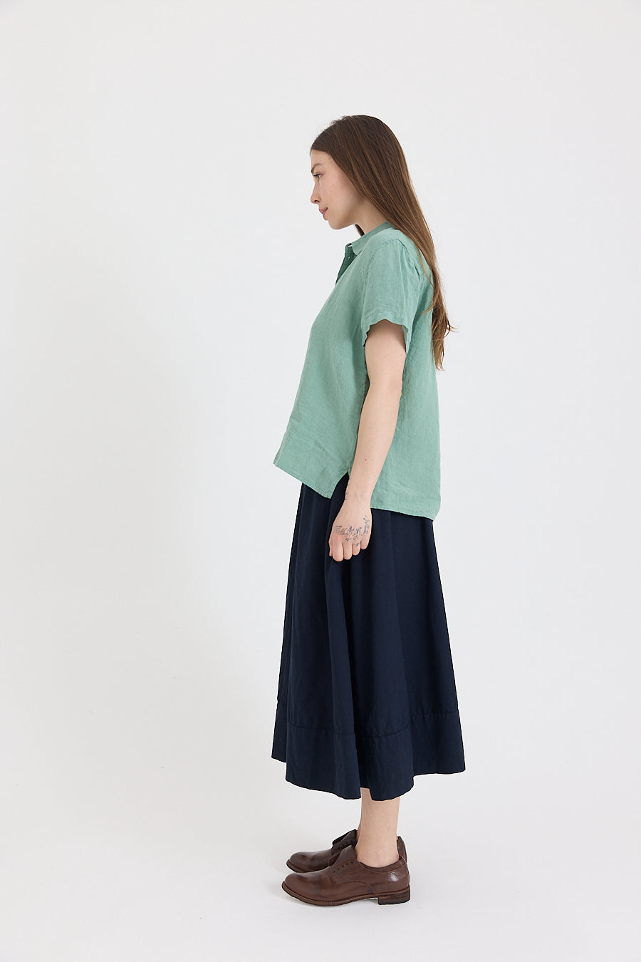 Ash Skirt in Cotton Twill
