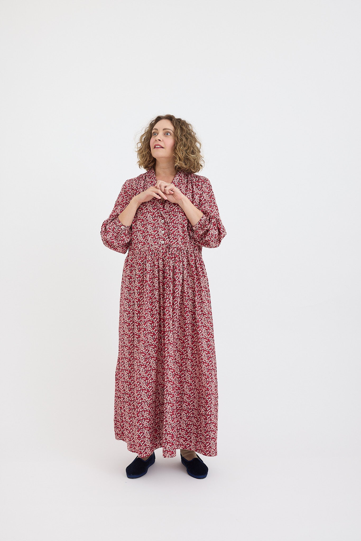 Pearl Dress - Liberty of London Cotton - Melbourne Made