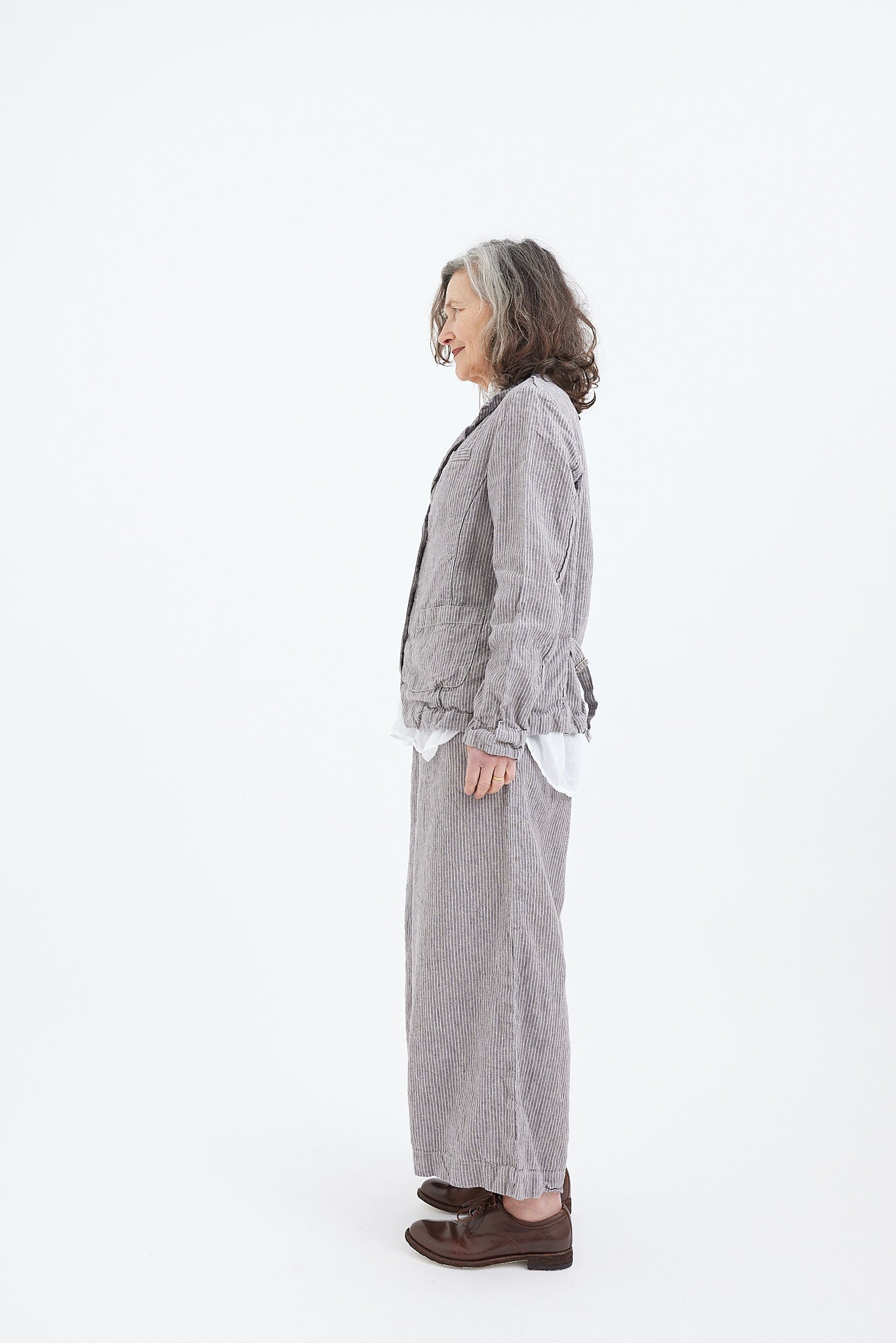 Chloe Pant - Mid-weight Linen Hemp Blend