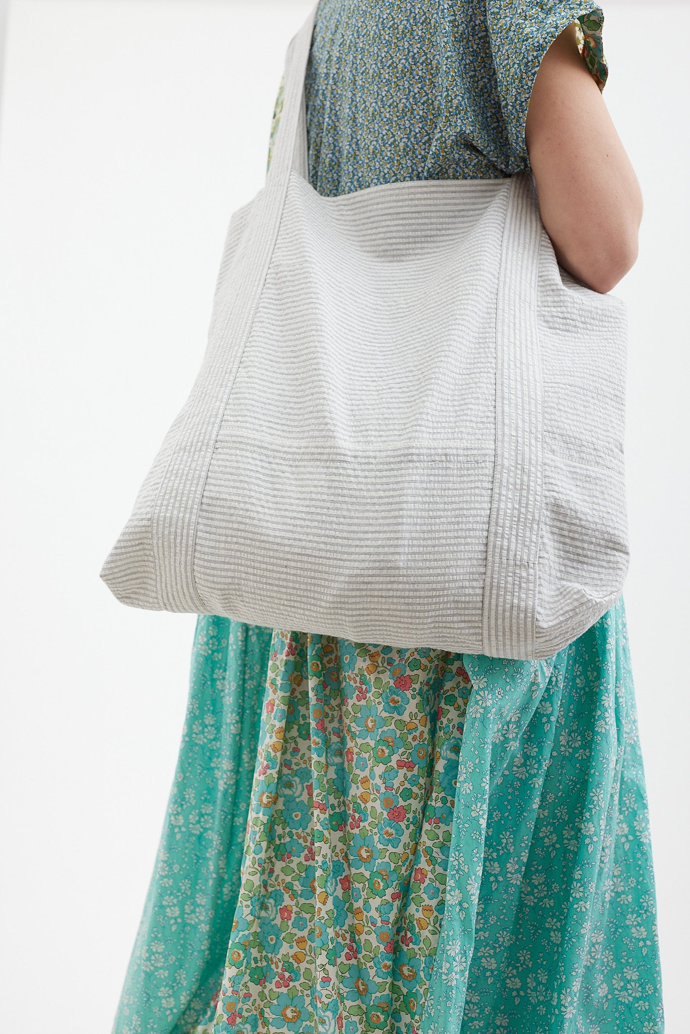 Metta Mills Tote - Japanese Cotton - Melbourne Made