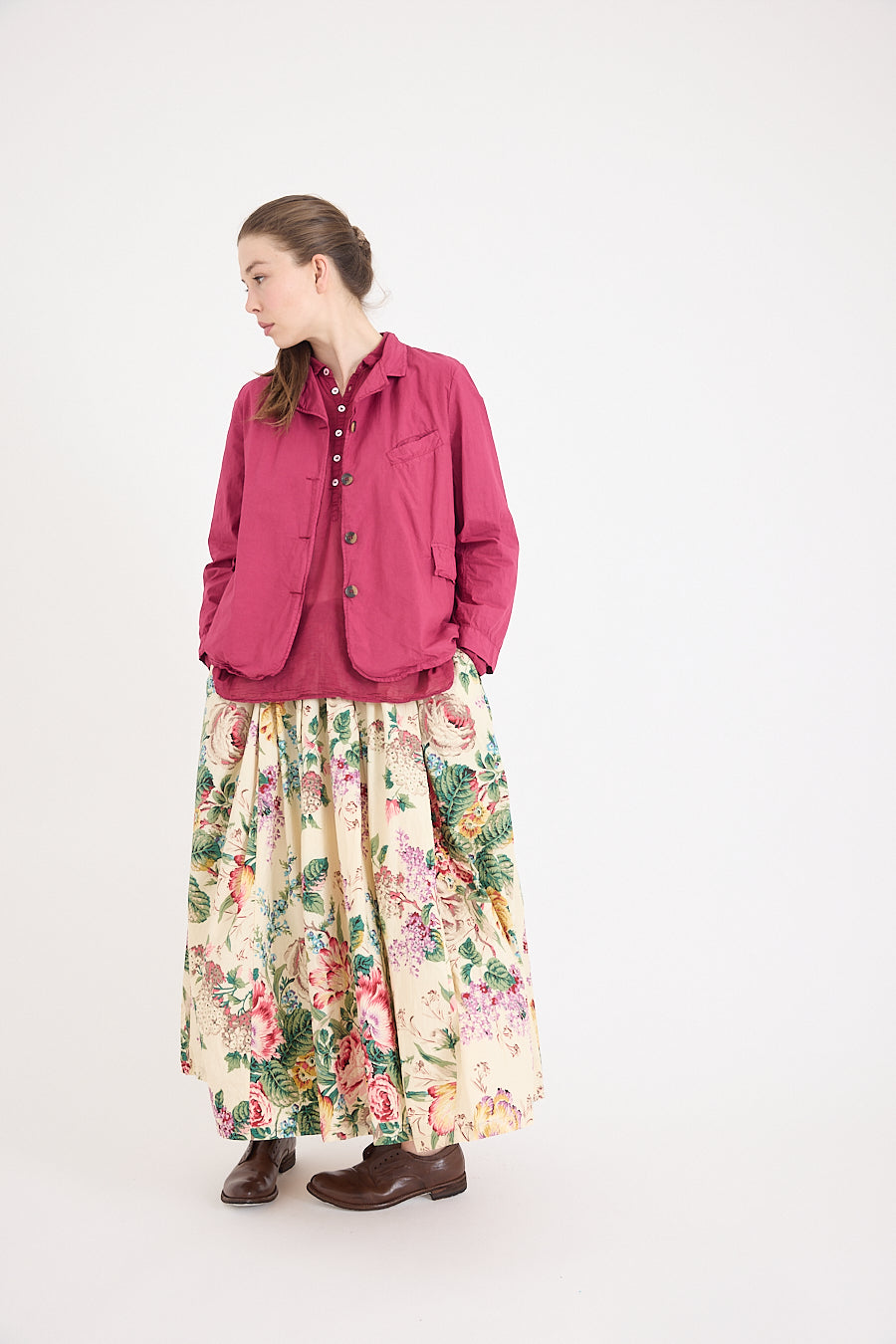 Dominique Blazer - Cotton Poplin