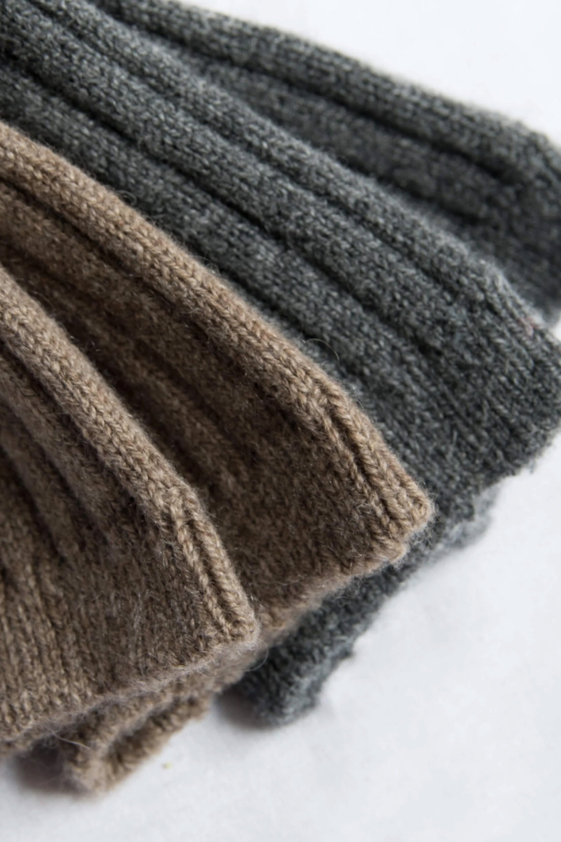 Nishiguchi Kutsushita - Praha Ribbed Cashmere Socks