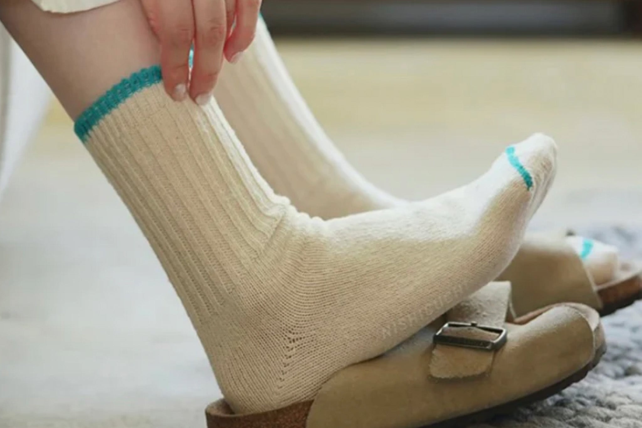 Nishiguchi Kutsushita - Boston Silk Cotton Socks