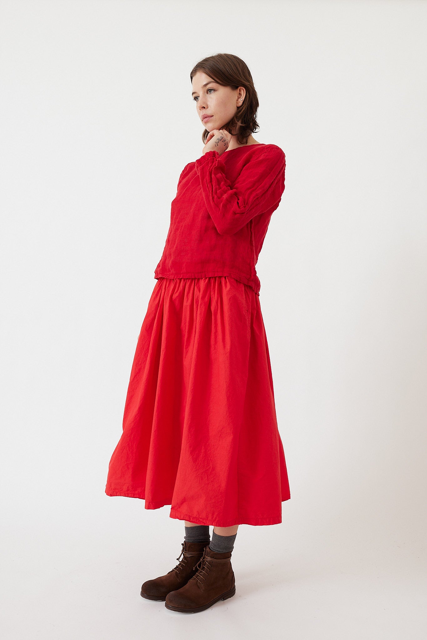 Lilly Top - Light Linen Gauze