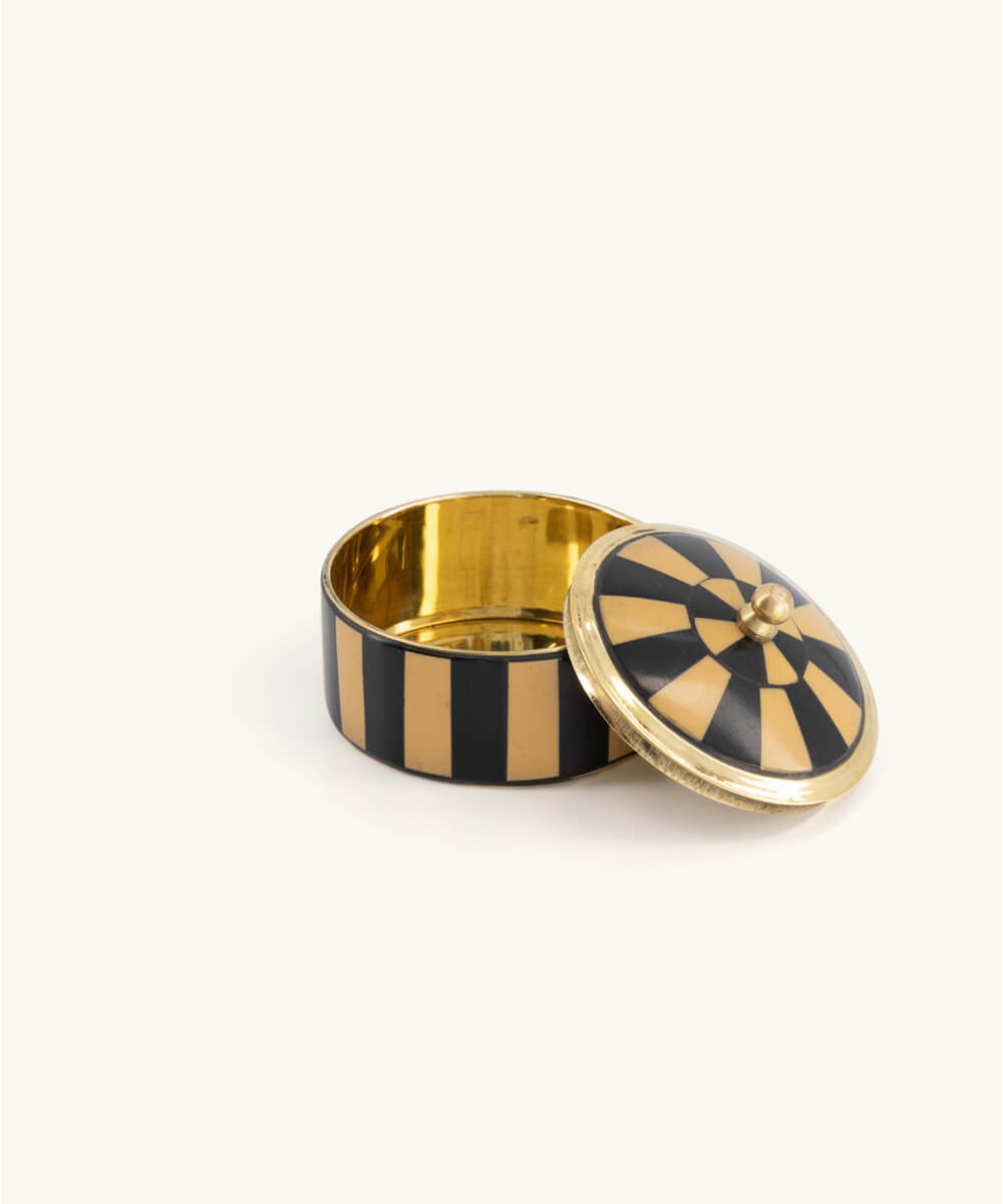 Chelsey Circus Box - Black & White
