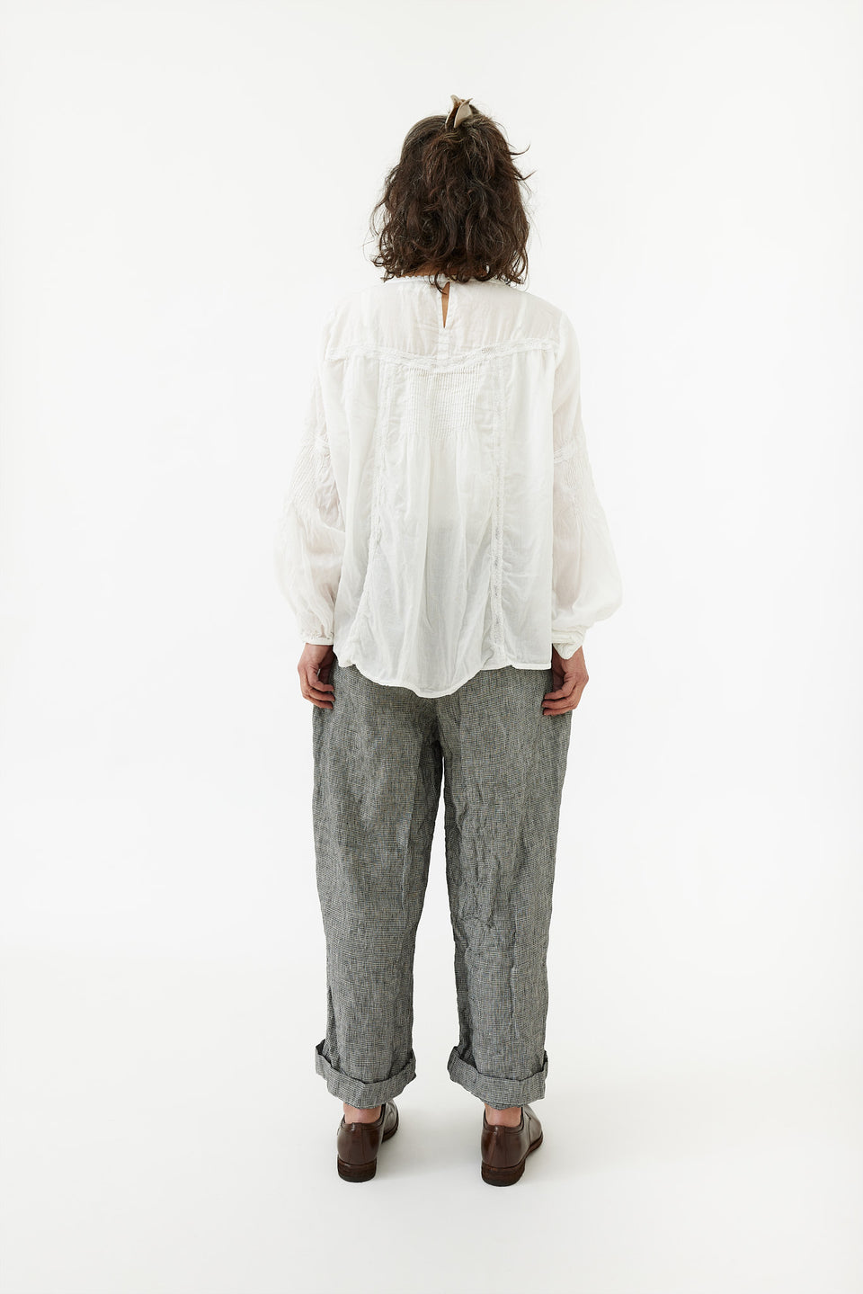 Alice Lace Blouse in Cotton Lace